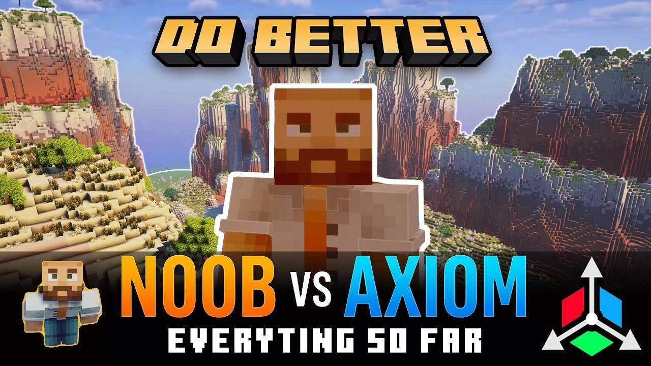Noob Vs Axiom — Everything We Have Built In 100 Days thumbnail