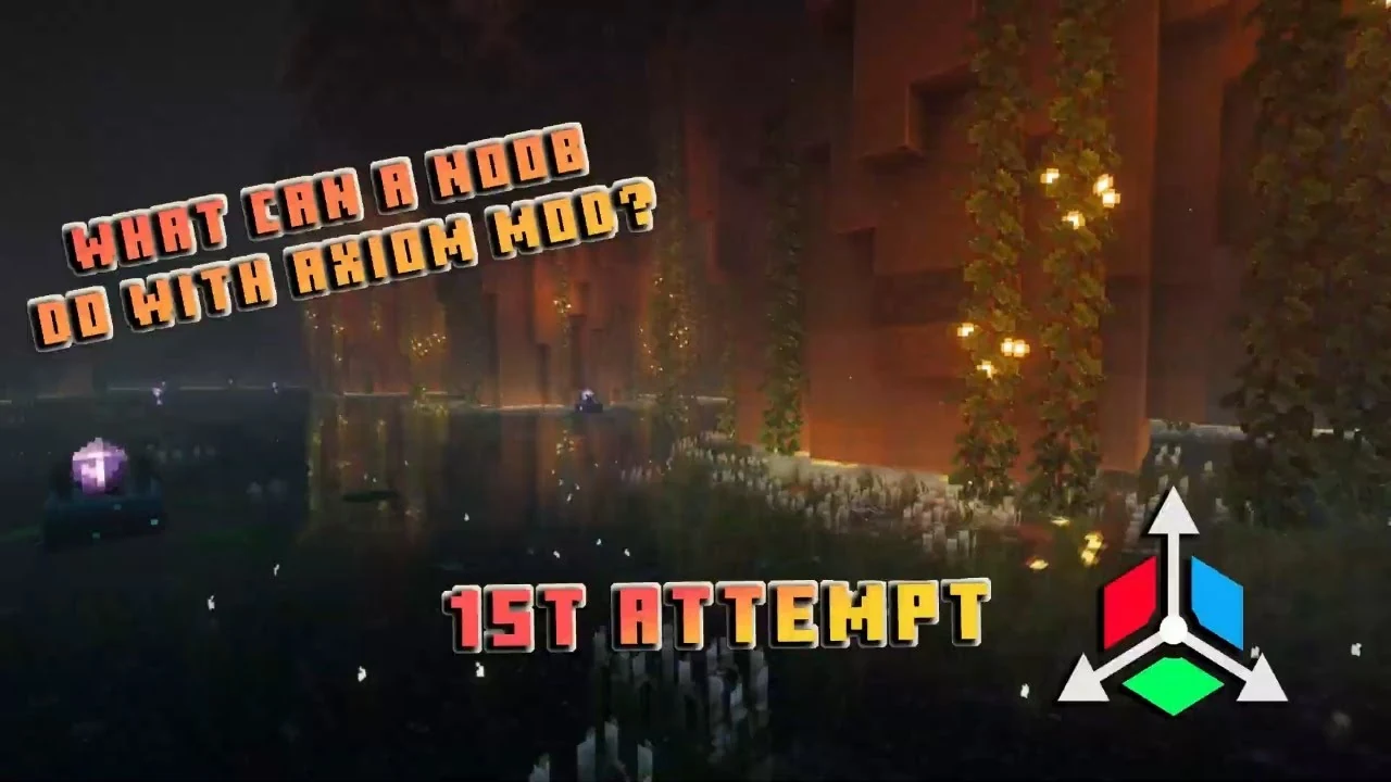 I Tried Axiom Mod as a Complete Noob thumbnail